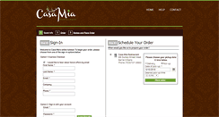 Desktop Screenshot of casamia.smartertakeout.net
